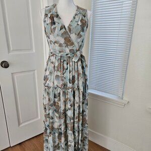 Calvin Klein Sleeveless Ruffle Dress Pattern Size US 2 NWT